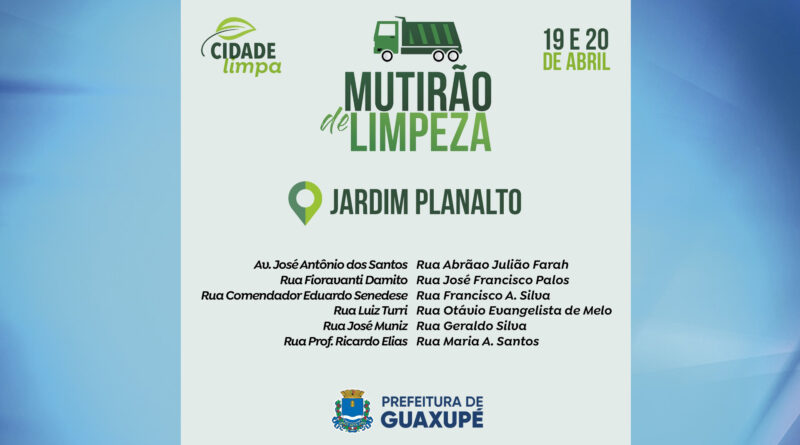 Moradores do Bairro Jardim Planalto, é hora de unir forças!