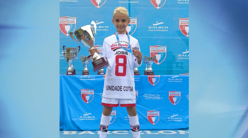 Talento mirim de Cabo Verde brilha na Espanha e marca três gols na Football CUP Barcelona