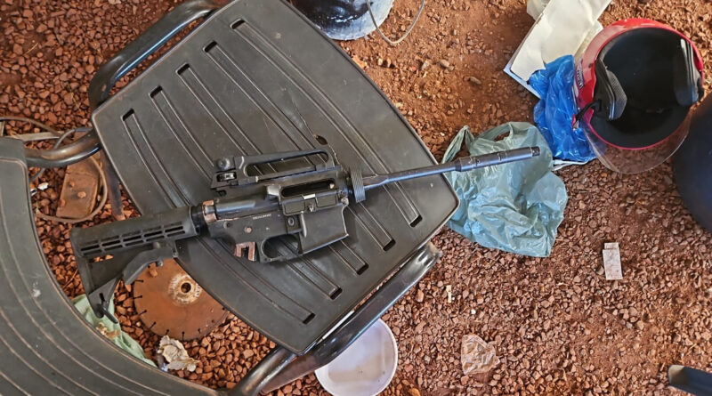 Homem é preso por fabricação clandestina de arma de fogo em Paraíso