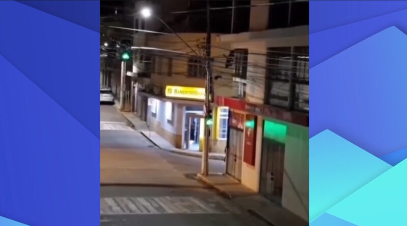 Ataque a banco em Guidoval ocorre ao lado de quartel da PM na Zona da Mata