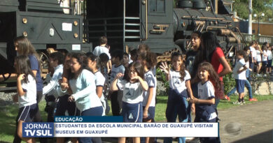 Estudantes da Escola Municipal Barão de Guaxupé visitam museus em Guaxupé