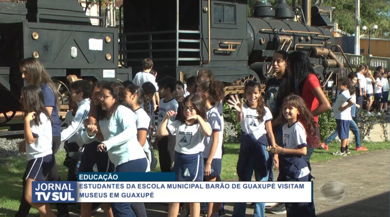 Estudantes da Escola Municipal Barão de Guaxupé visitam museus em Guaxupé