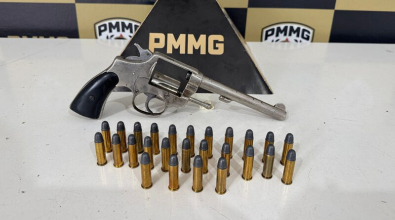 Prisão por porte ilegal de arma em Guaxupé