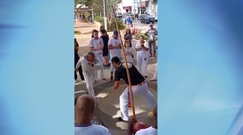 Encontro de capoeira reúne mestres e atletas em Guaxupé