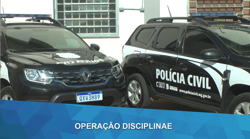 Polícia Civil realiza Operação Disciplinae em Guaxupé