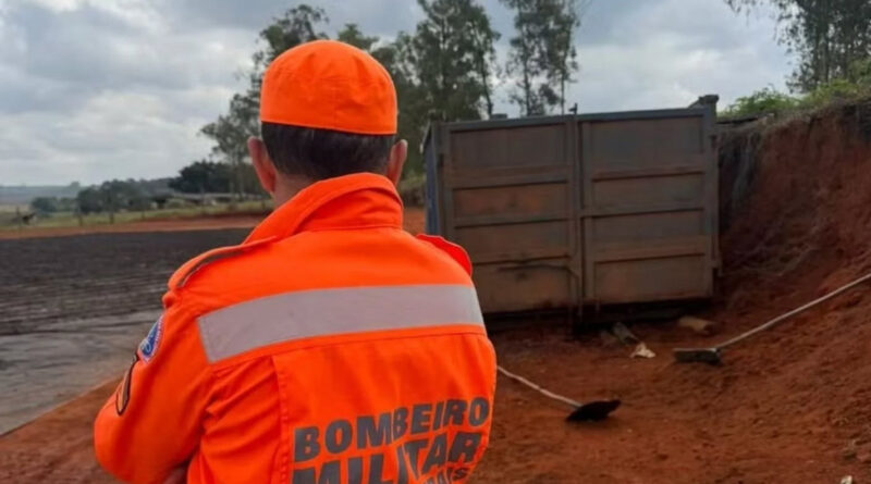 Trabalhador morre em acidente durante descarregamento de café em fazenda de Piumhi
