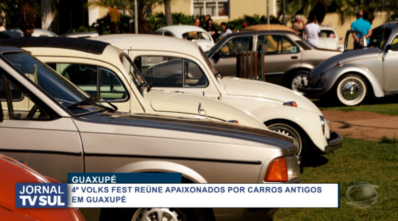 Volks Fest reúne apaixonados por carros antigos em Guaxupé
