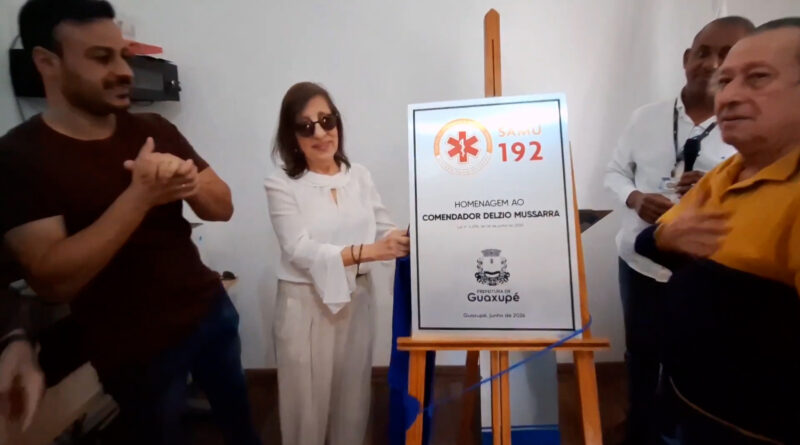 Guaxupé faz homenagem a Delzio Musarra