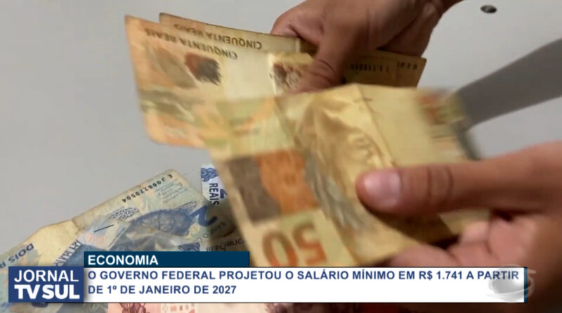 Salário mínimo pode ter novo valor a partir de 2027