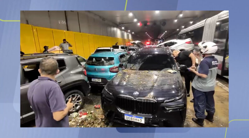 Temporal provoca morte, alagamentos e deixa rastro de destruição em São Paulo