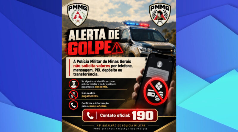 Polícia Militar alerta