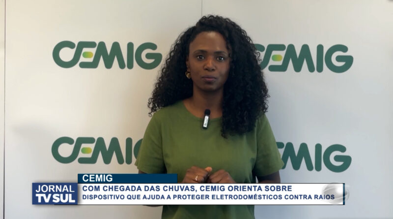 Cemig orienta sobre dispositivo que protege eletrodomésticos contra raios