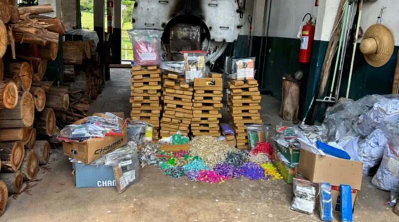 Polícia Civil incinera cerca de 160 quilos de drogas em Alfenas